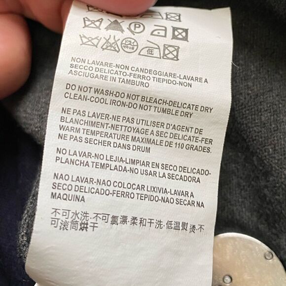 Versace Collection Button Down Cardigan Sweater Silk Cashmere Blend Mens Medium - Picture 12 of 12